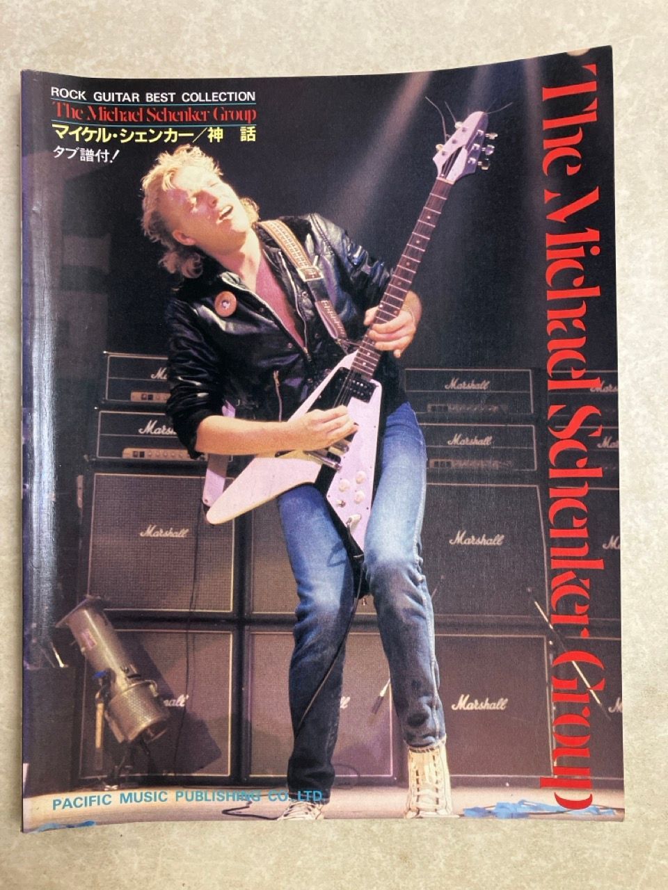 楽譜 The Michael Schenker Group 神話 マイケル・シェンカー タブ譜