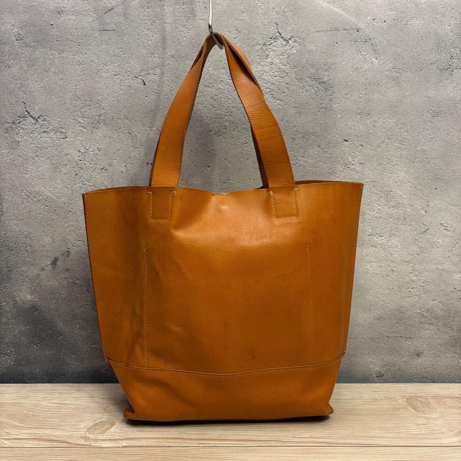 IL BISONTE イルビゾンテ トートバッグ レザー ライトブラウン 本革