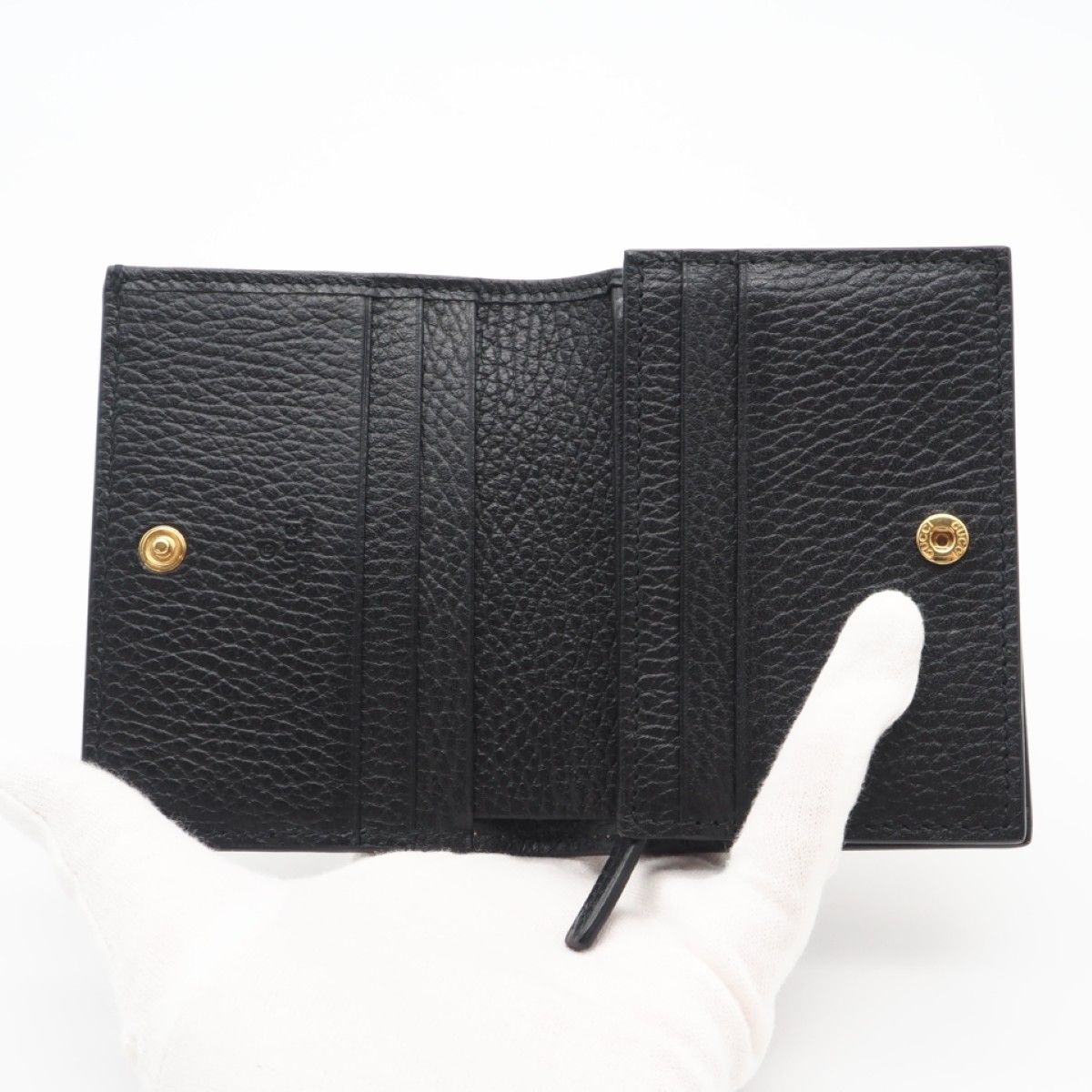 ☆3日以内返品可☆ 未使用 GUCCI グッチ ダブルG バイカラー カード 