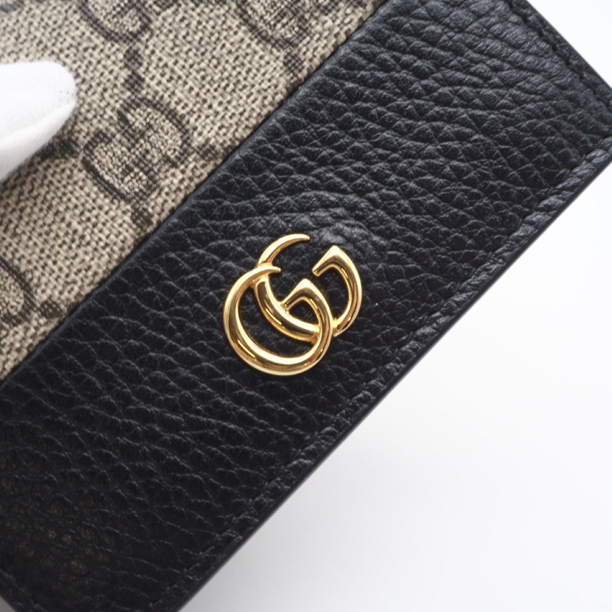 ☆3日以内返品可☆ 未使用 GUCCI グッチ ダブルG バイカラー カード 