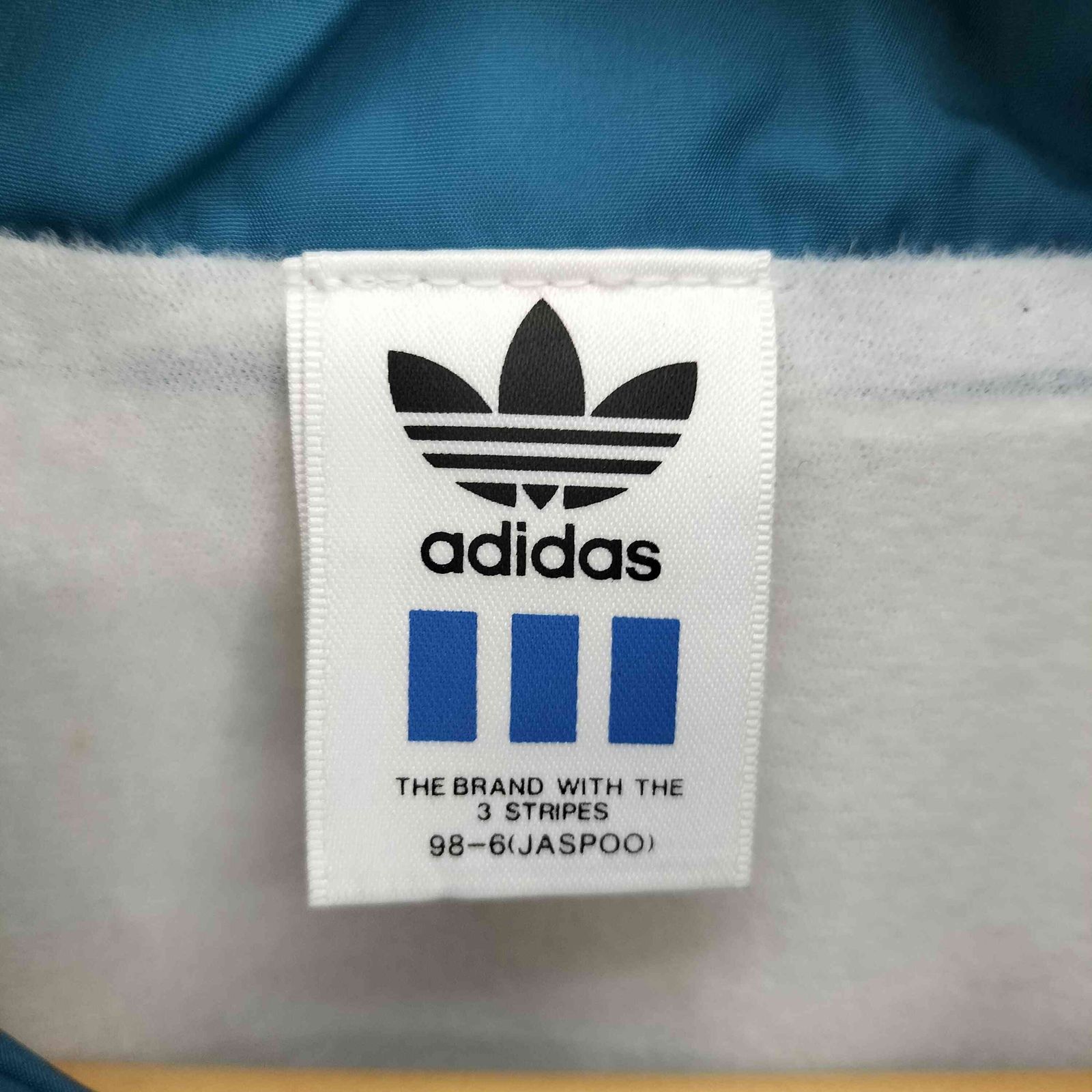 アディダス adidas デサント製 ジップアップナイロンジャケット メンズ 