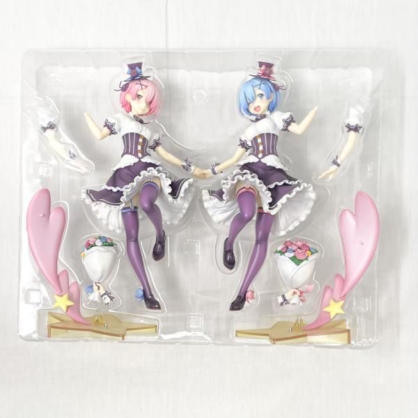中古】開封 KDcolle 1/7 ラム&レム 生誕祭Ver. コンプリートセット