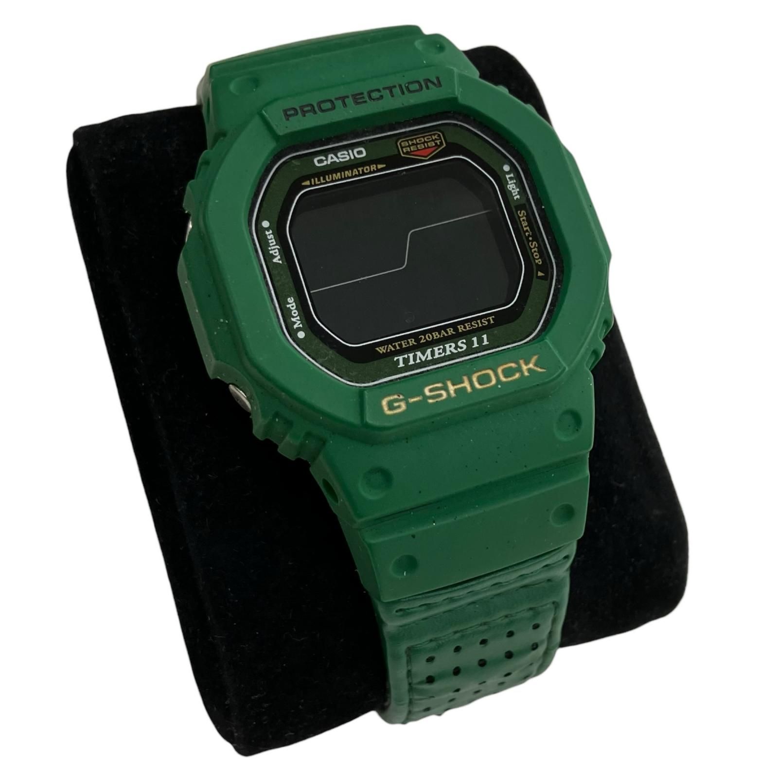 186005 現状品 CASIO カシオ G-SHOCK 腕時計 DW-56RTB グリーン - メルカリ