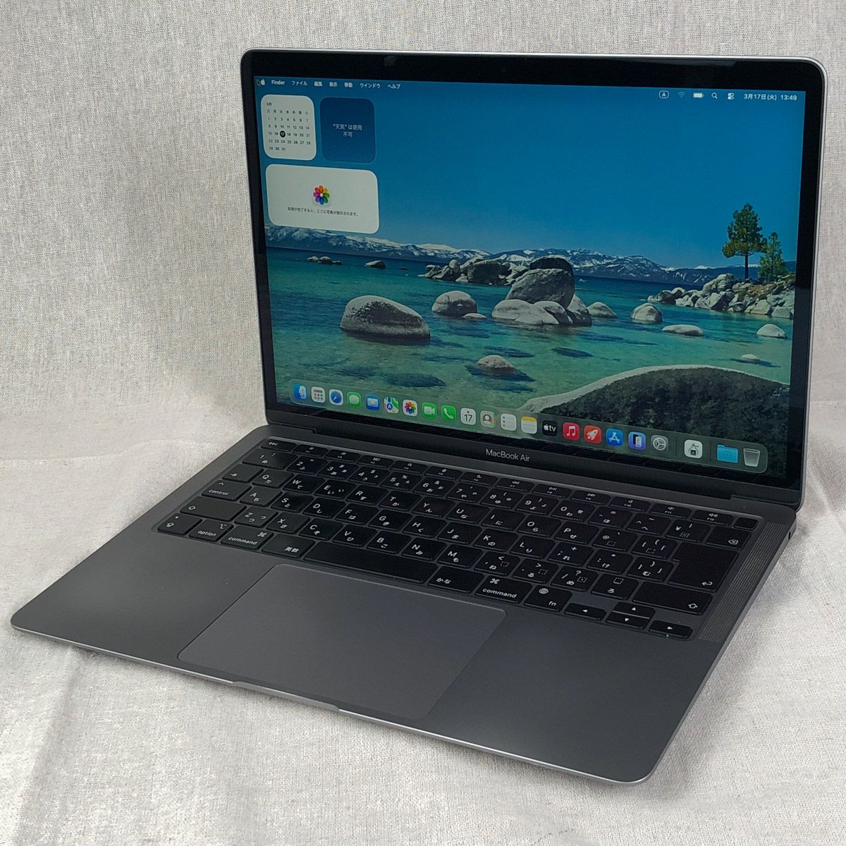 MacBook Air M1(2020) 8GB/256GB 中古 A2337 - メルカリ