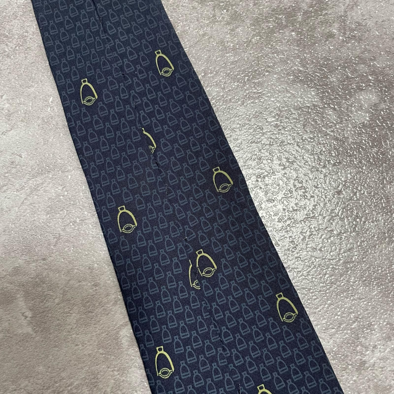 GUCCI】グッチ ロゴ入り小紋柄ネクタイ シルク100% メンズ イタリア製