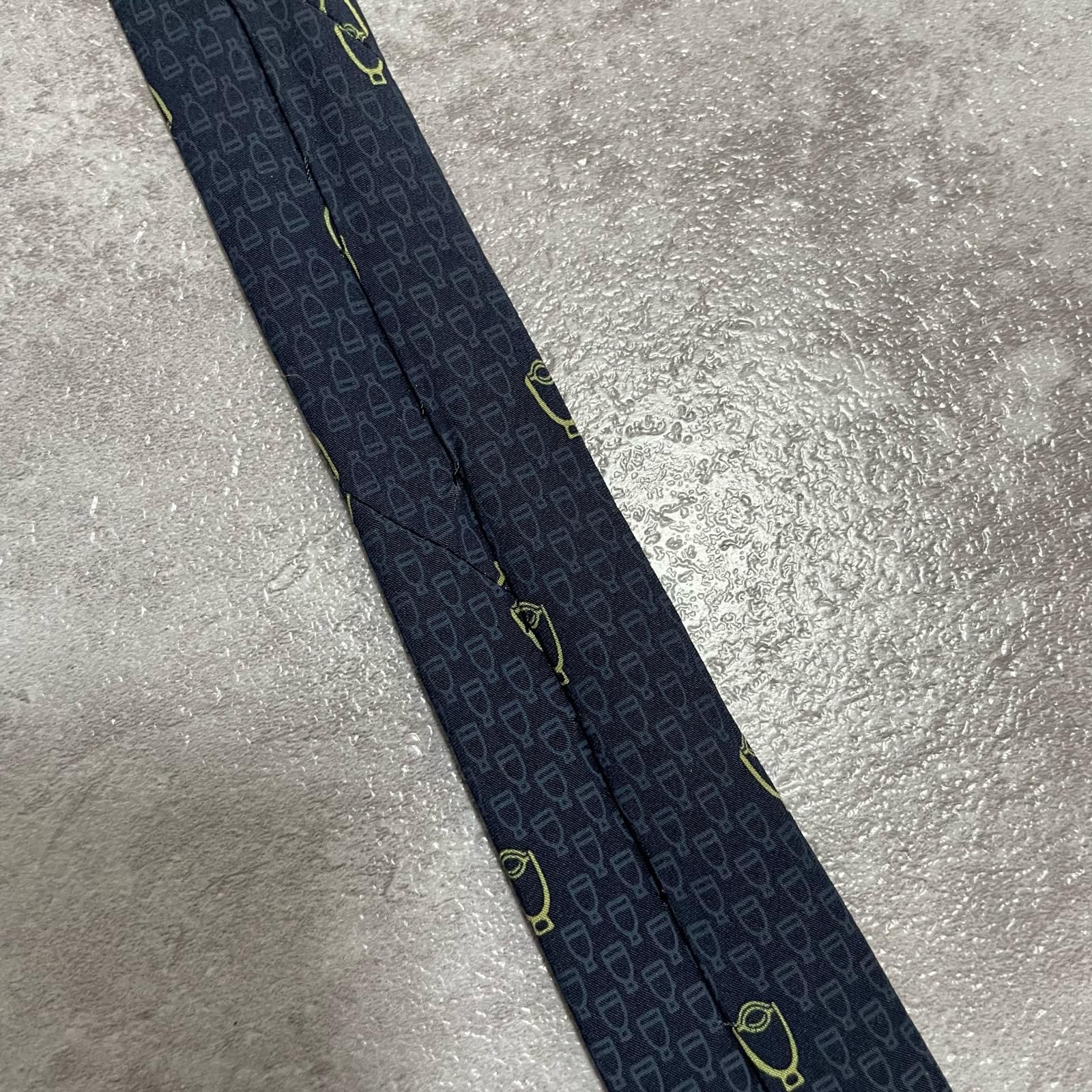 GUCCI】グッチ ロゴ入り小紋柄ネクタイ シルク100% メンズ イタリア製
