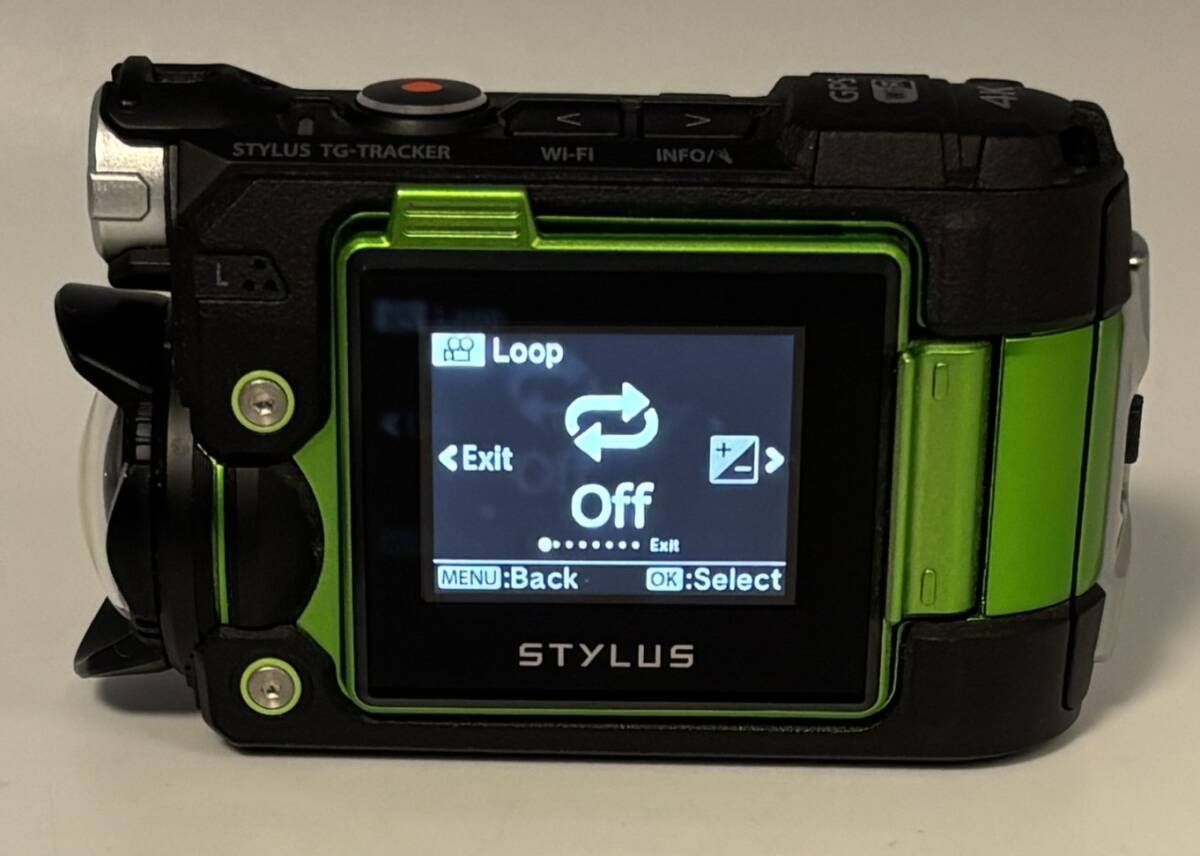 カメラ 【極美品未使用】OLYMPUS TG-Tracker グリーン ログ機能搭載