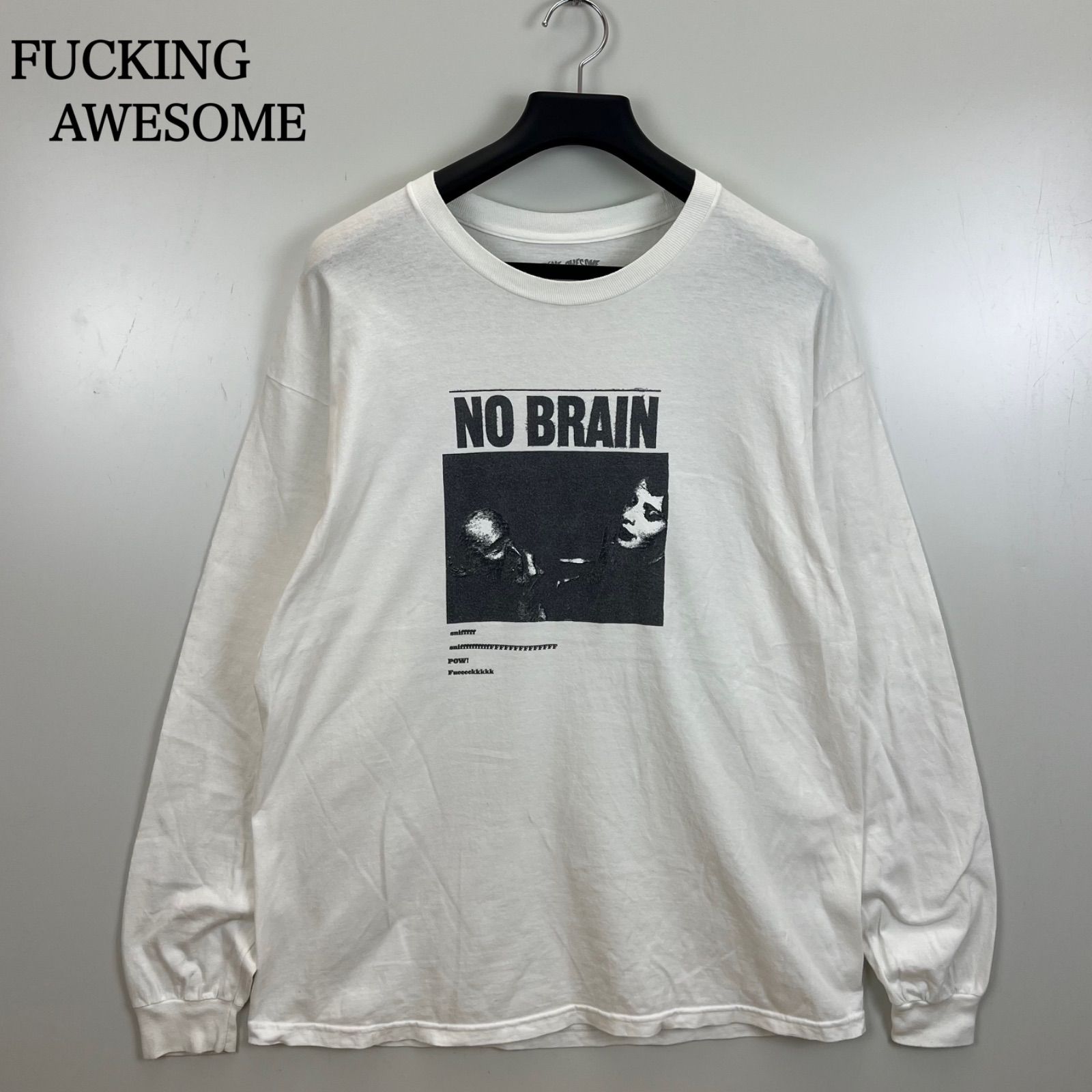 FUCKING AWESOME JASON DILL NO BRAIN L/S Tee XL ファッキンオーサム 