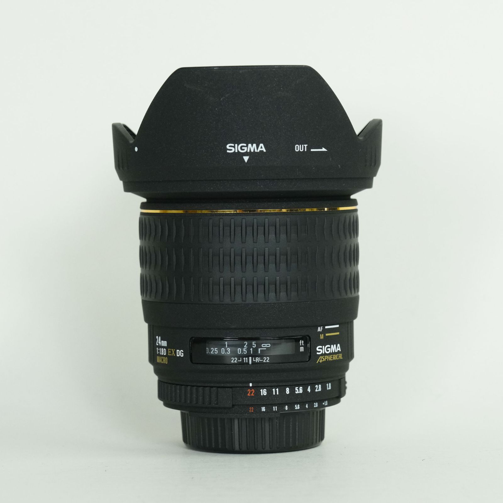 美品] SIGMA 24mm F1.8 EX DG ASPHERICAL MACRO (ニコンF用) | ニコンF 