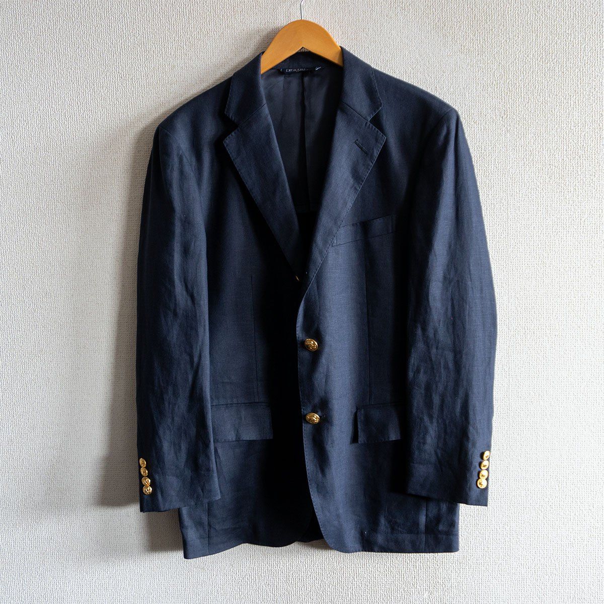 最高級品】POLO RALPH LAUREN【リネン テーラードジャケット /紺ブレ