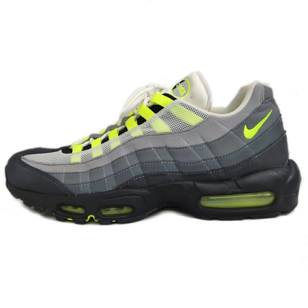 [Meito] Nike Sneakers Air Max 95 OG 30cm CT1689 001 Neon Yellow Gray Men's Apparel Men's Shoes