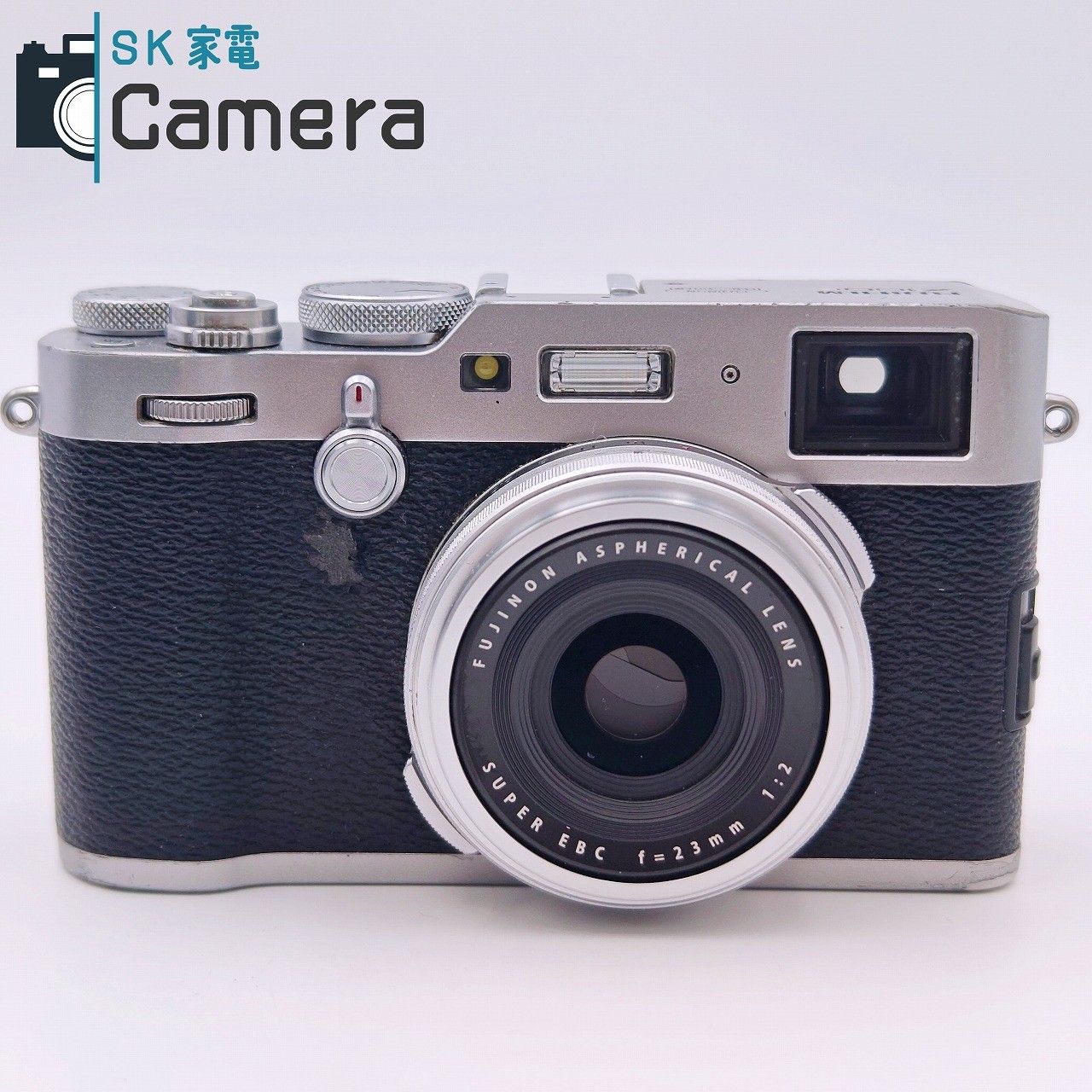 中古】 FUJIFILM X100F SUPER EBC 23mm F2 シルバー コンパクト 