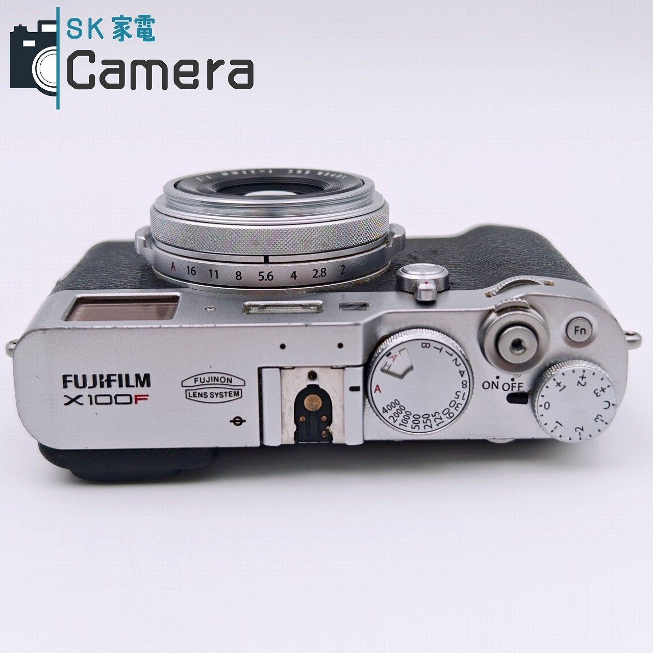 中古】 FUJIFILM X100F SUPER EBC 23mm F2 シルバー コンパクト