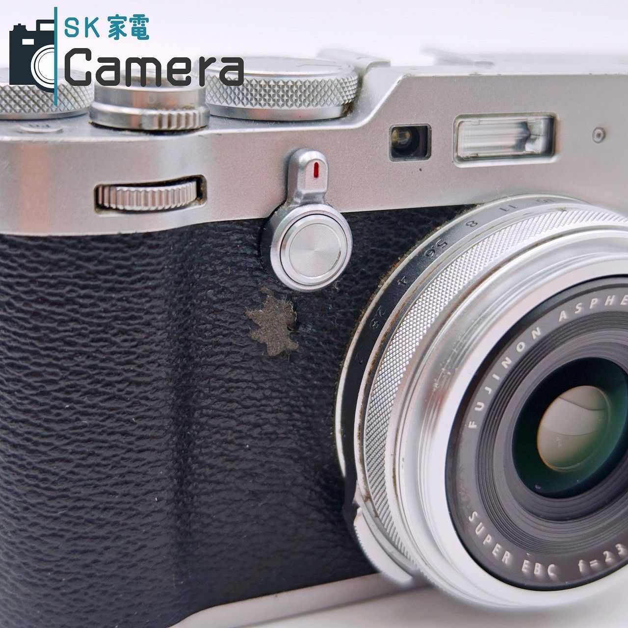 中古】 FUJIFILM X100F SUPER EBC 23mm F2 シルバー コンパクト 