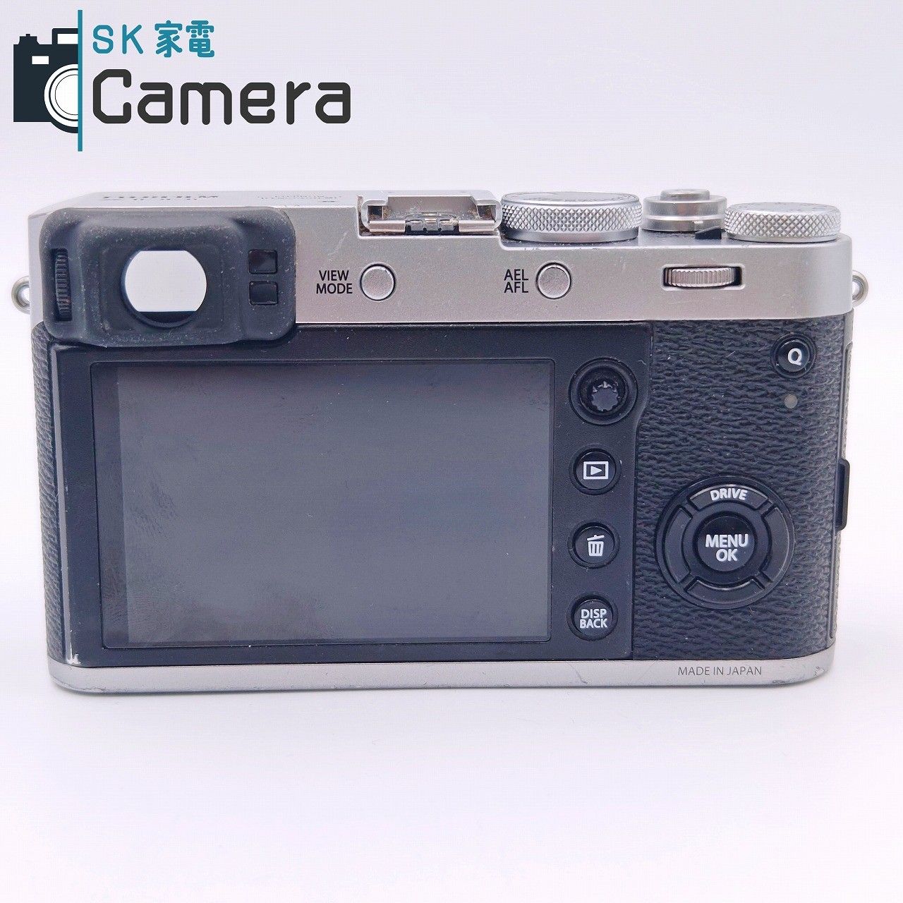 中古】 FUJIFILM X100F SUPER EBC 23mm F2 シルバー コンパクト 