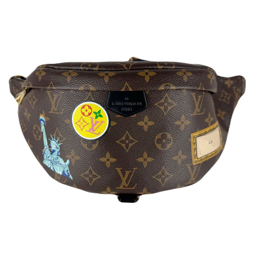 ルイ ヴィトン LOUIS VUITTON ウエストバッグ モノグラム マカサー マイLVワールドツアー バムバッグ