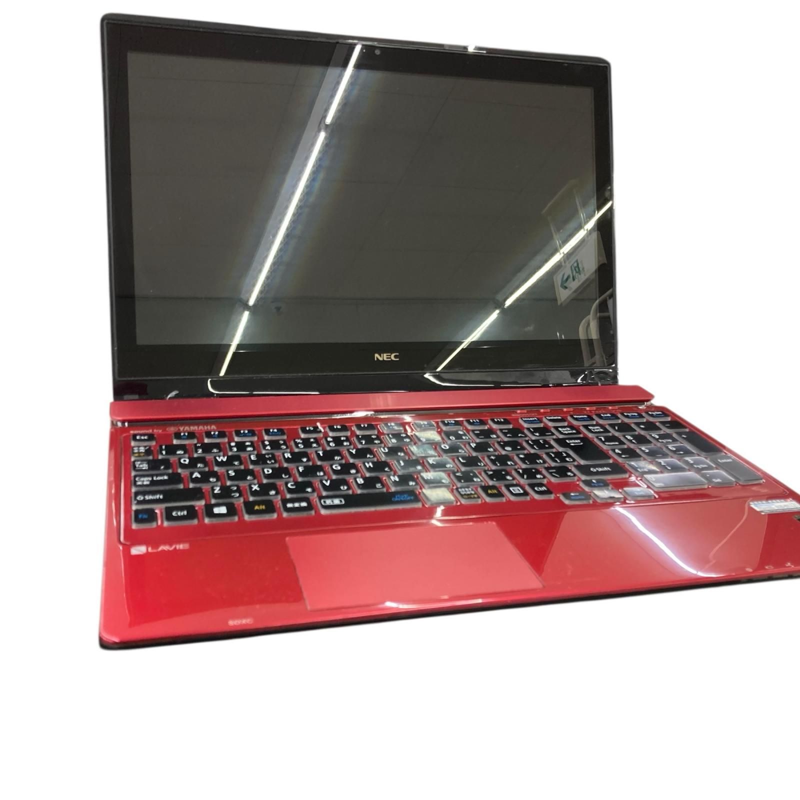 NEC Lavie PC-NS750 レッド 中古品 - メルカリ