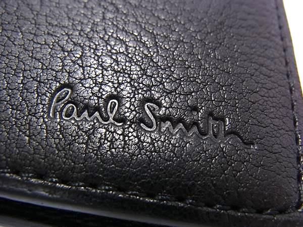 ■美品■ Paul Smith ポールスミス レザー 二つ折り 財布 ウォレット 札入れ 小銭入れ メンズ ブラック系 BN8987 □美品□ Paul Smith ポールスミス レザー 二つ折り 財布 ウォレット
