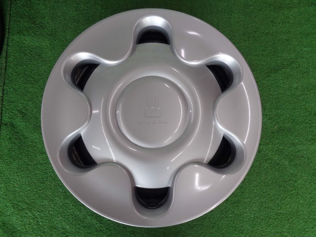 スズキ ラパン 純正 鉄ホイール 中古 4本セット 鉄チン 4.5J-14 4H100