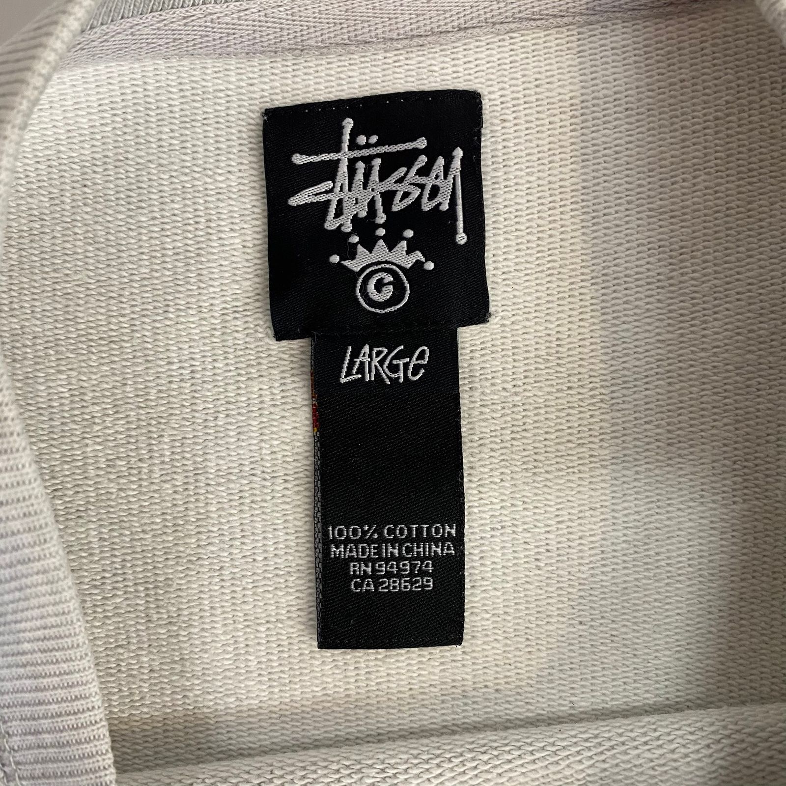 ステューシー STUSSY ショーンフォント カラフルプリント スウェット 