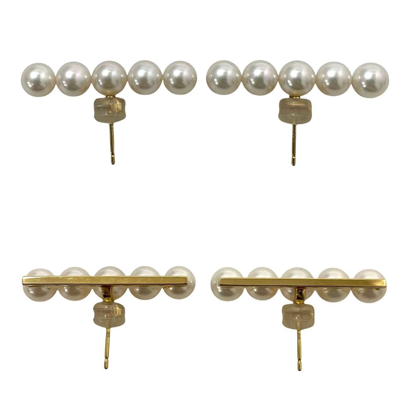 TASAKI】バランス プラス ピアス パール 6mm 750/K18 ゴールド/金 総
