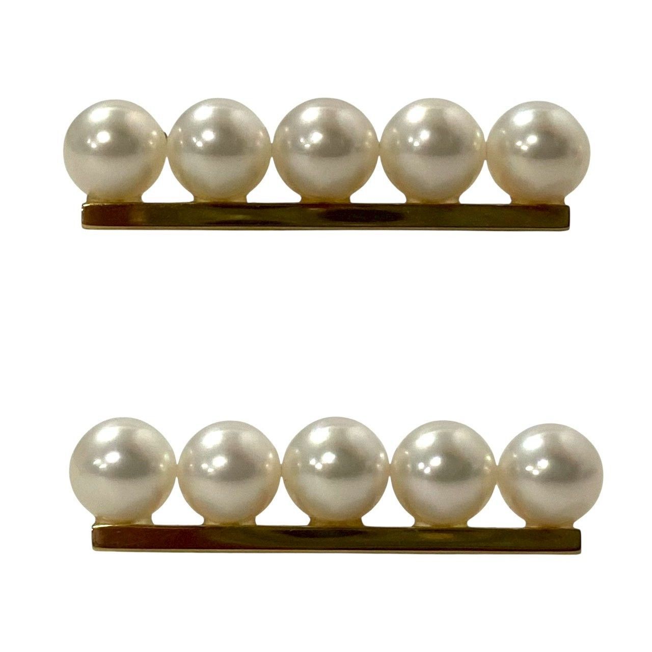 TASAKI】バランス プラス ピアス パール 6mm 750/K18 ゴールド/金 総