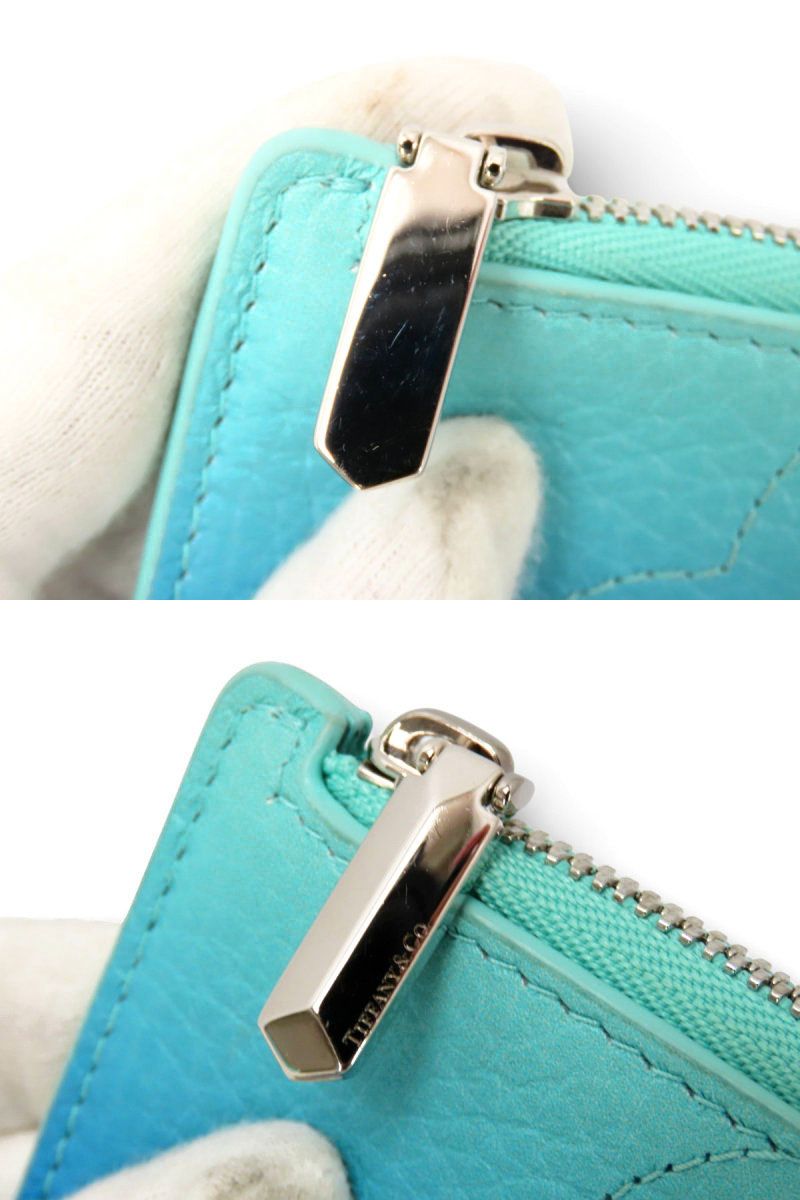 Tiffany & Co.】 新品 ターコイズ カードケース Gift♡ターコイズ
