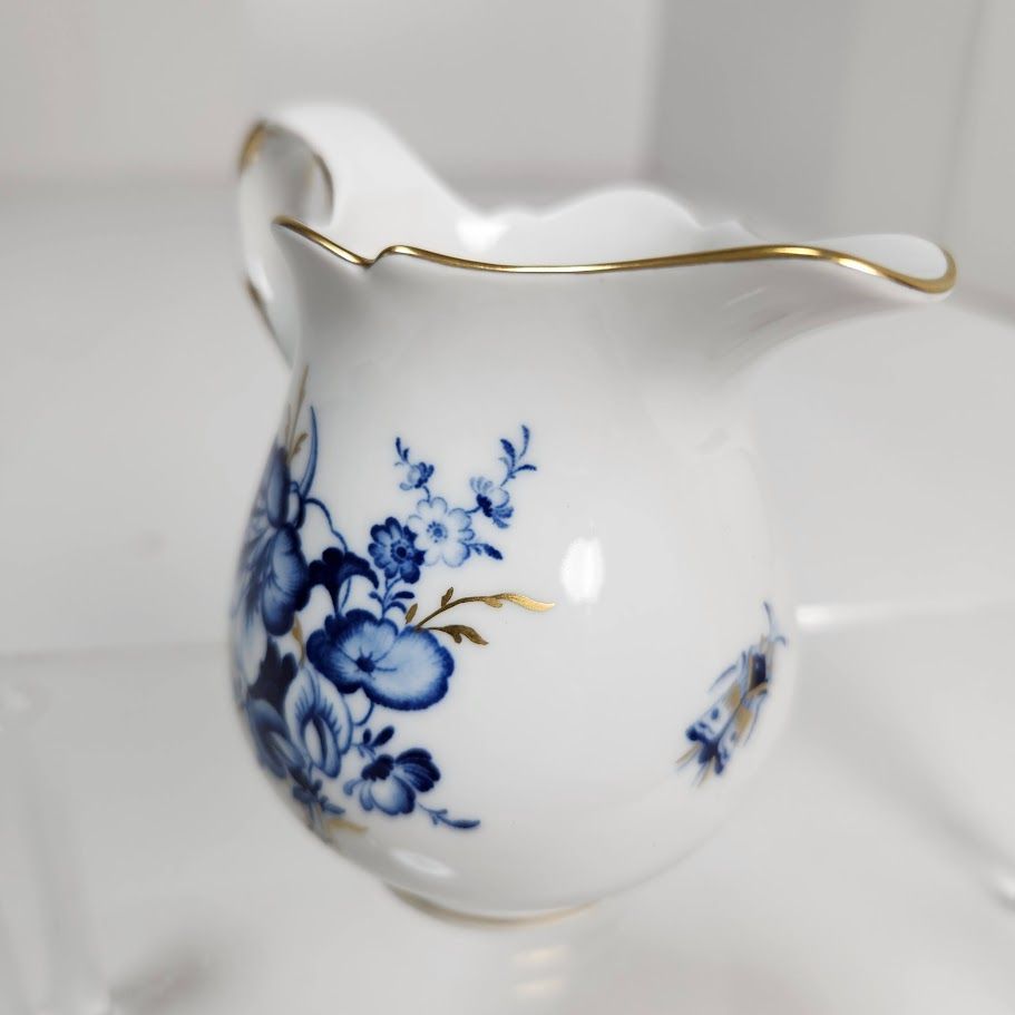 1級品】MEISSEN マイセン ブルーフラワー クリーマー ミルクピッチャー 