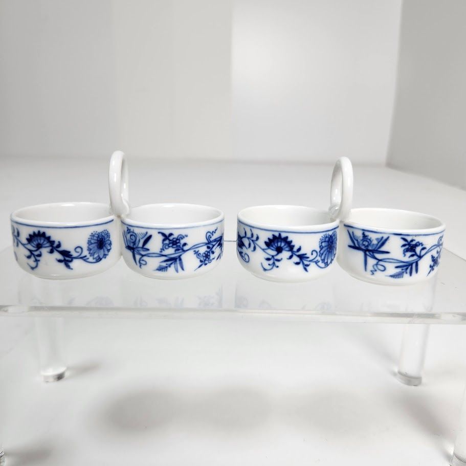 マイセン Meissen ブルーオニオン ソルトセラー 塩 薬味入れ　2個セット