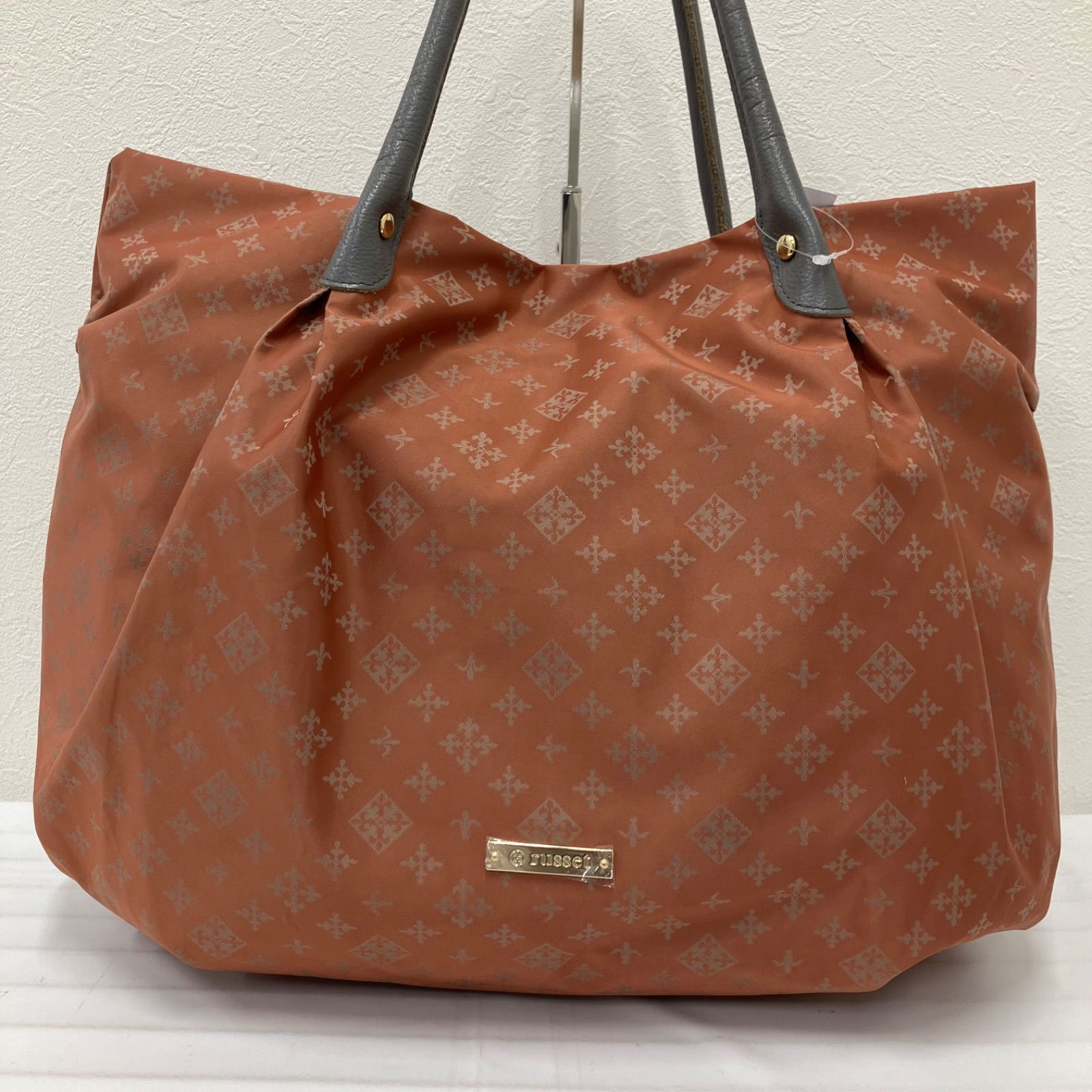 669 russet ラシット トートバッグ ハンドバッグ ナイロン レザー 