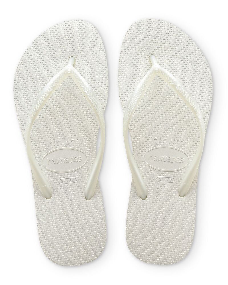ハワイアナス レディース シューズ サンダル havaianas Womenslim FlipFlops White ホワイト