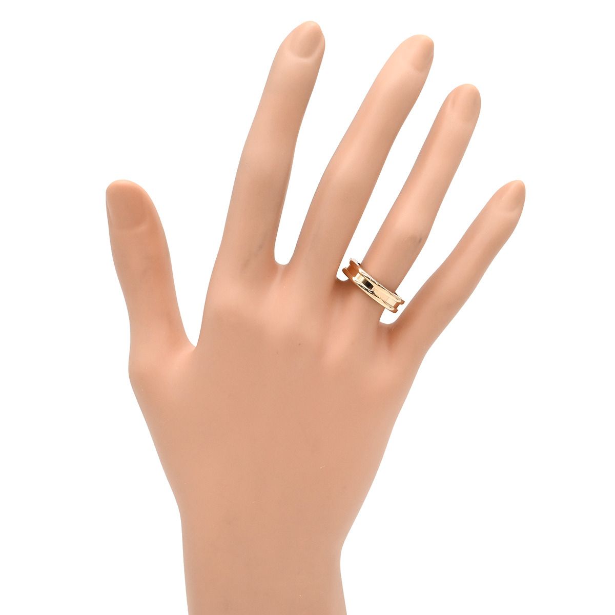 ブルガリ BVLGARI リング 指輪 ビーゼロワン B-zero1 リング XS ピンク 