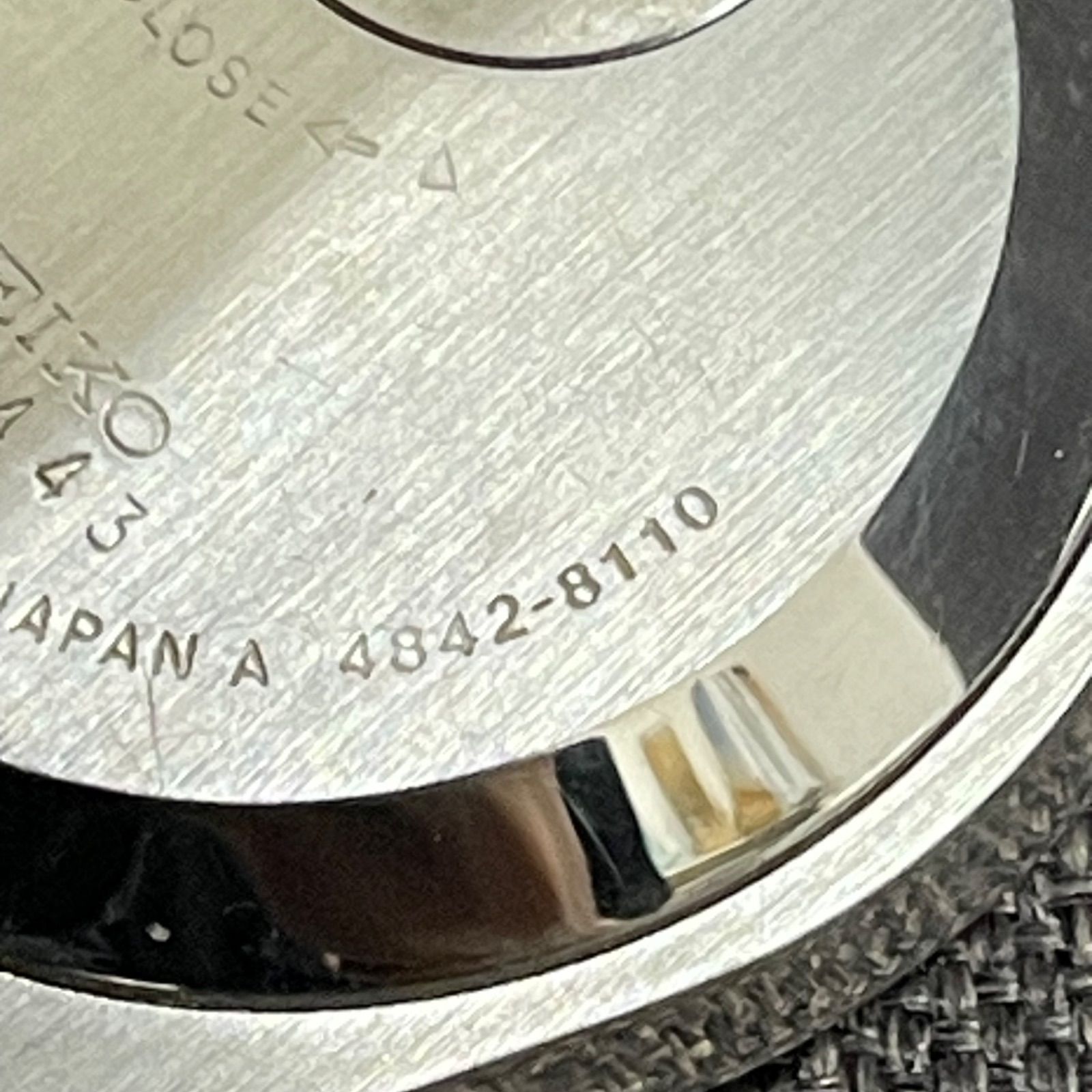 NPA】ジャンク SEIKO GRAND QUARTZ セイコー グランドクオーツ 4842