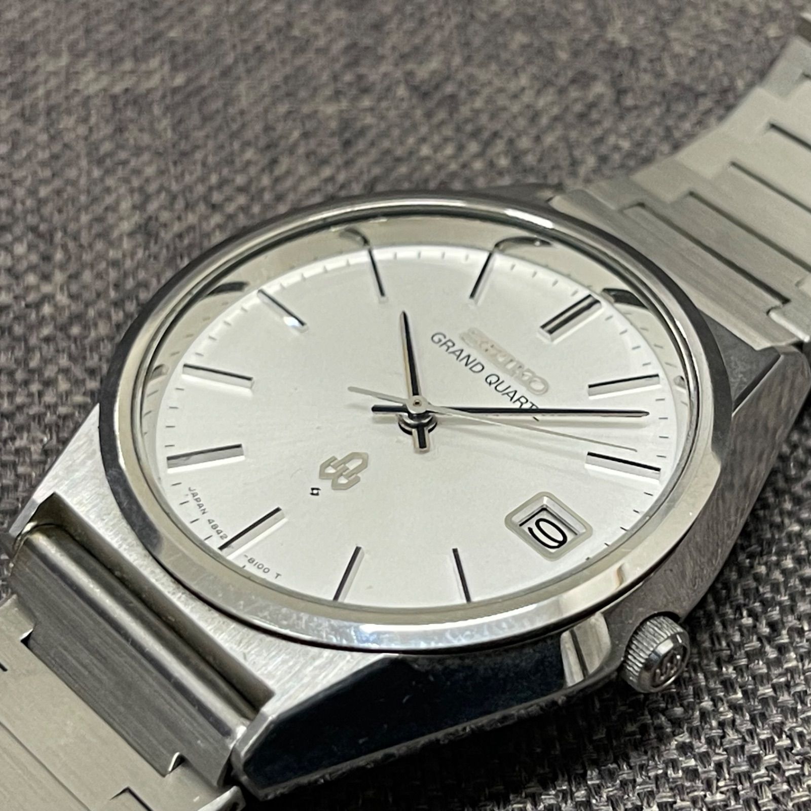 NPA】ジャンク SEIKO GRAND QUARTZ セイコー グランドクオーツ 4842
