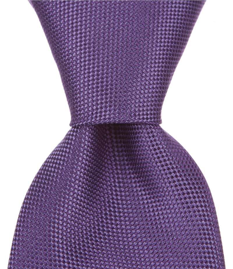ラウンドトゥリーアンドヨーク メンズ アクセサリー ネクタイ シルク Roundtree Yorke Trademark Plenny Solid Narrow 3 18 Silk Tie Purple パープル
