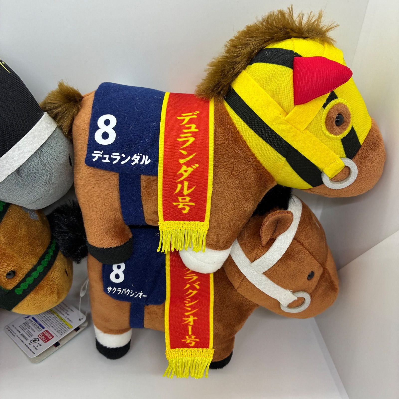 き*ん様 サラブレッドコレクション 4点セット サラブレッドコレクション 馬服マスコットボールチェーン4 プライズの