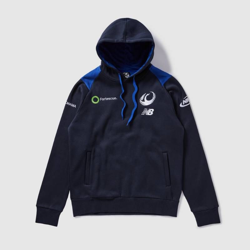 【送料無料・匿名配送】New Balance ニューバランス ウェスタン・フォース 2026 公式 フーディー 紺 新品 正規品