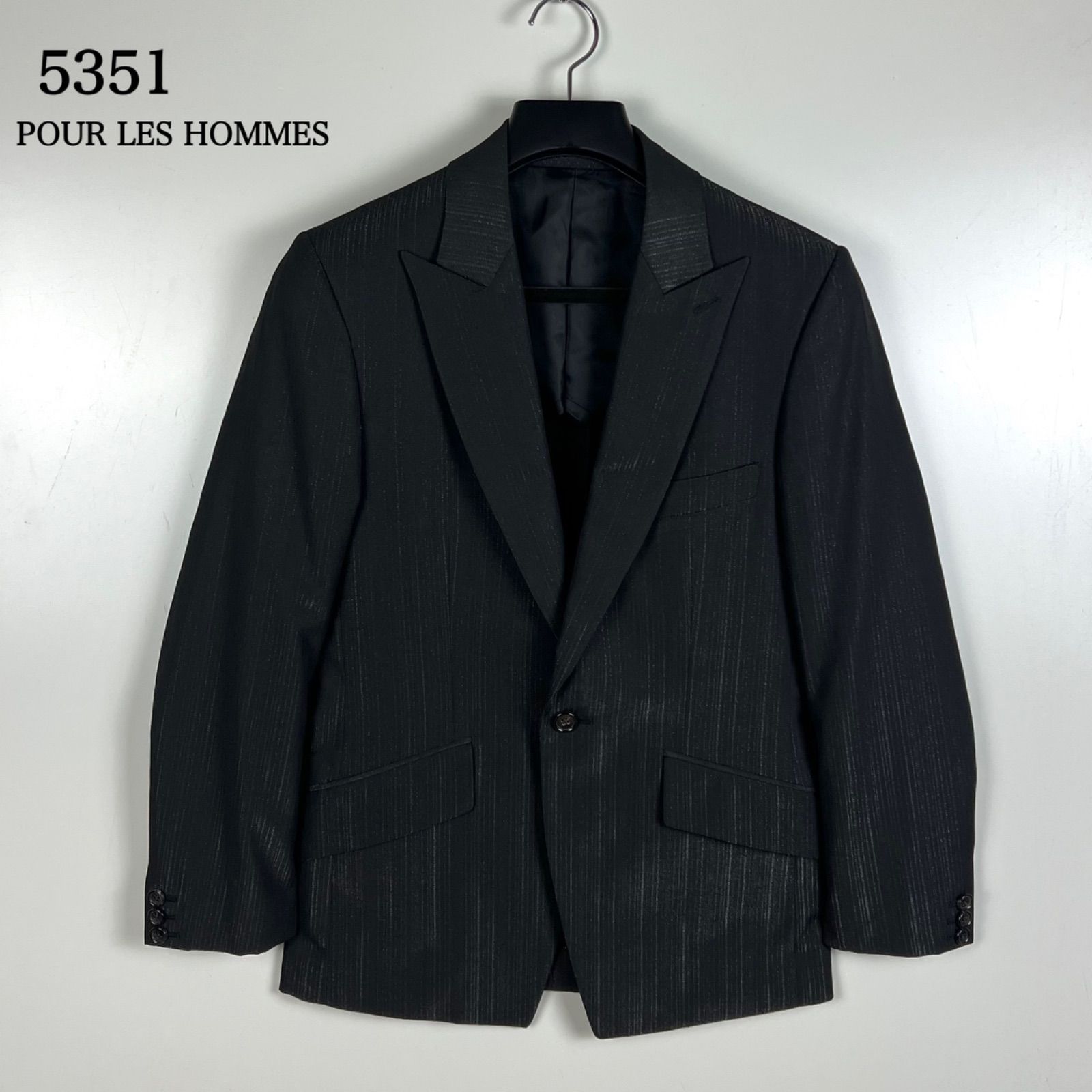5351 POUR LES HOMMES 00s y2k archive lame 1B jacket 1 S 5351 
