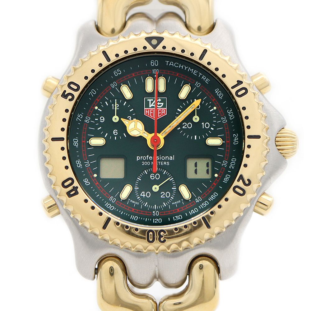 電池交換済 TAG Heuer タグホイヤー S/el セル プロフェッショナル