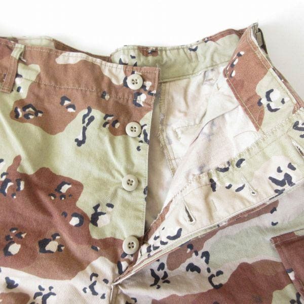 90s 実物 米軍 US ARMY 6C チョコチップ 迷彩 カーゴ パンツ L-R