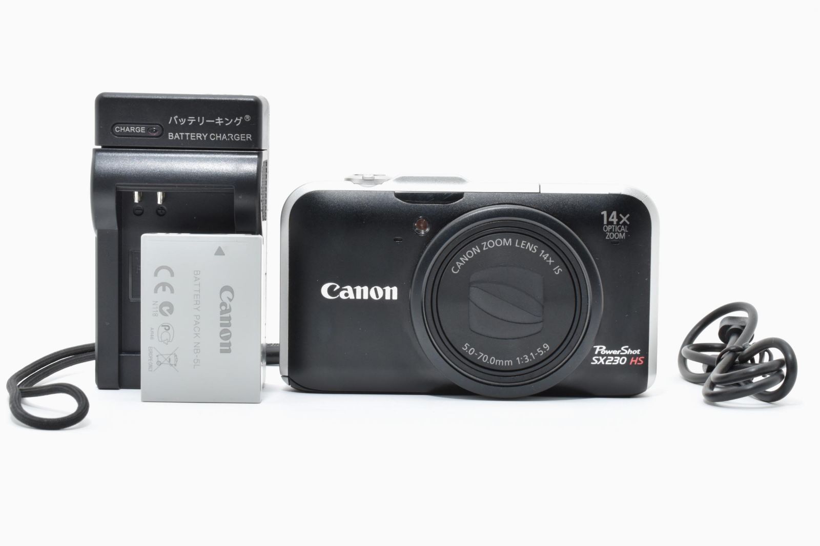 □極上品□ CANON PowerShot SX230 HS ブラック - メルカリ