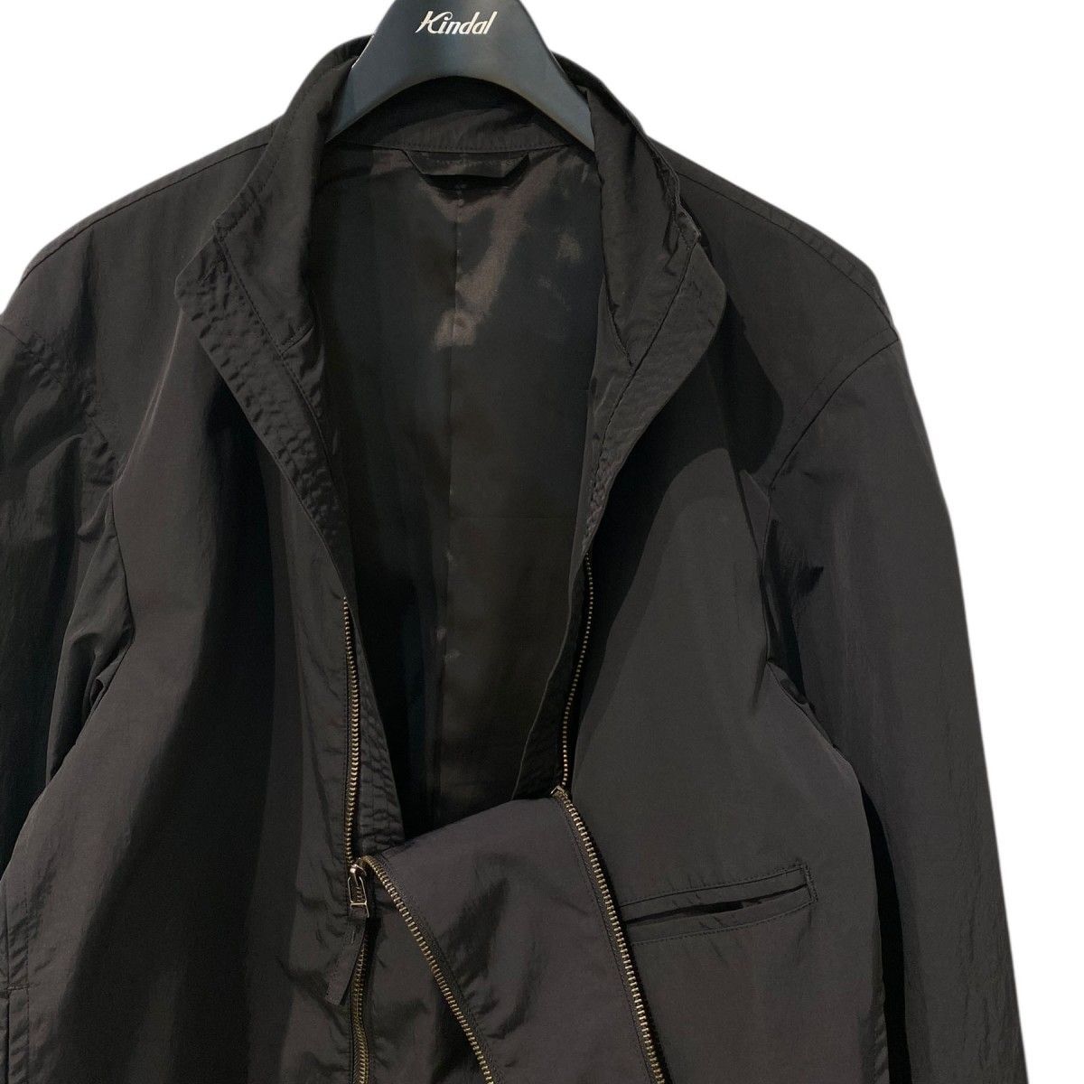 UJOH HOMME×STUDIOUS 別注 DOUBLE ZIP BLOUSONダブルZIPナイロン