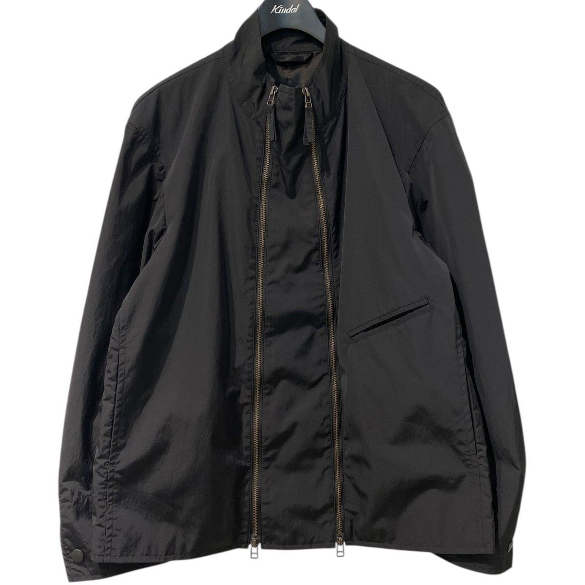 UJOH HOMME×STUDIOUS 別注 DOUBLE ZIP BLOUSONダブルZIPナイロン 