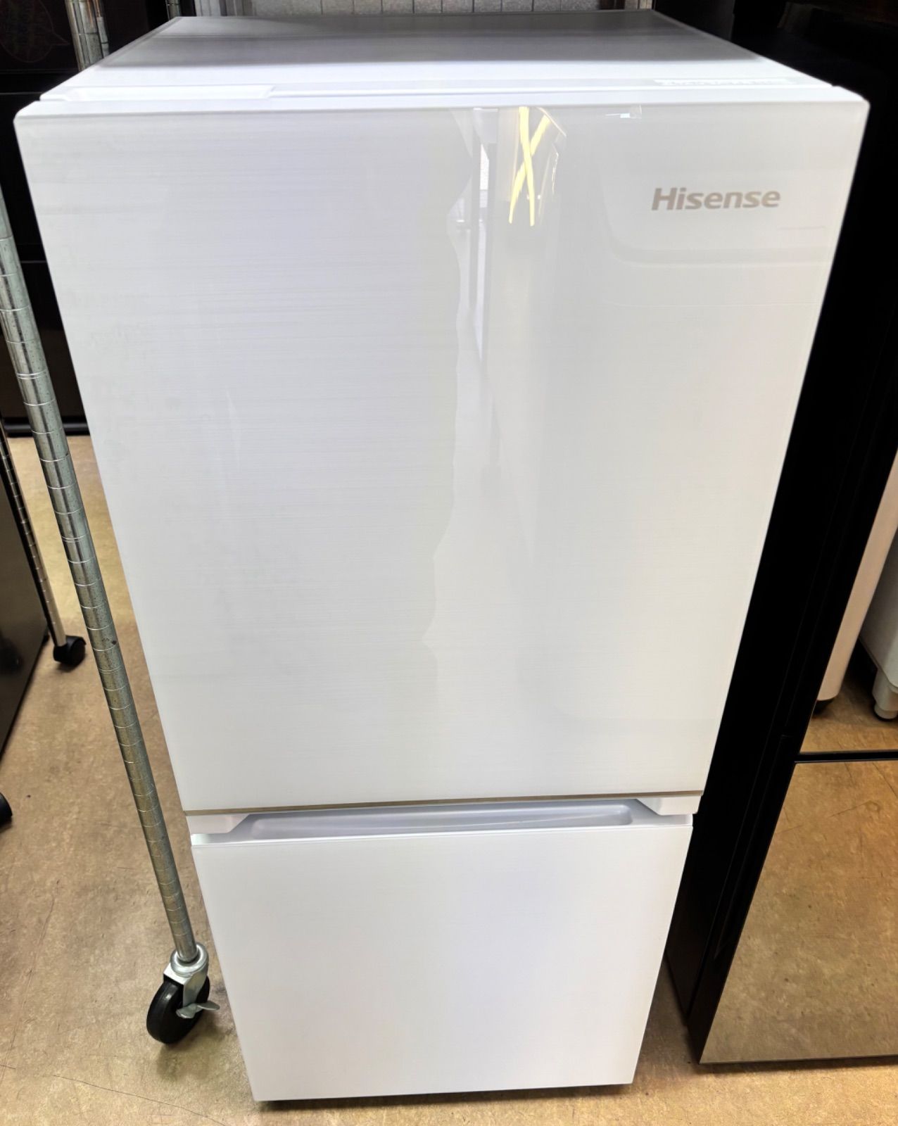 ◇Hisense 冷蔵庫 ガラストップ 134L HR-G13B-W - メルカリ