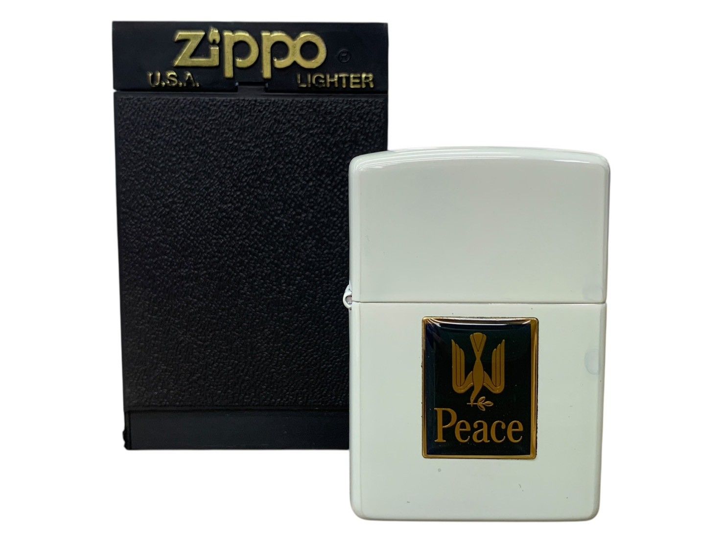 zippo (ジッポー) ZIPPO オイルライター Peace ピース 2000年製 