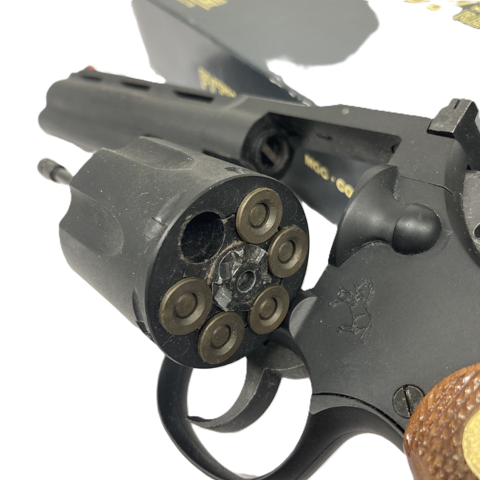 希少/発火用火薬付】MGC コルトパイソン .357 HW 6インチ モデルガン