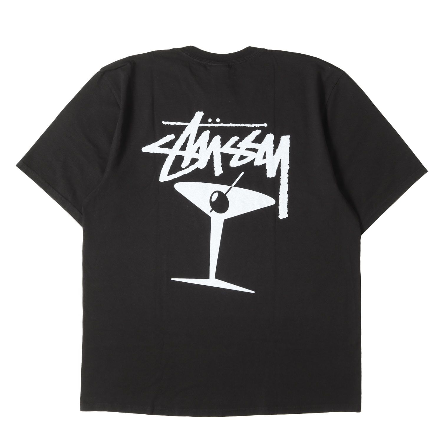 新品】STUSSY ステューシー Tシャツ ブラック 黒 サイズ:L | 25SS