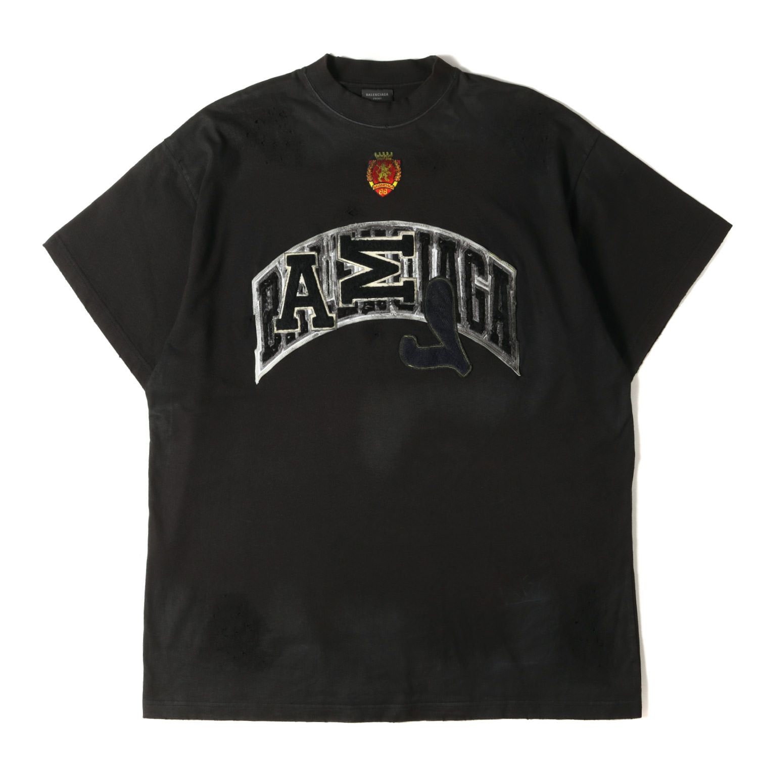 美品】BALENCIAGA バレンシアガ Tシャツ ブラック 黒 サイズ:3 | 23SS 