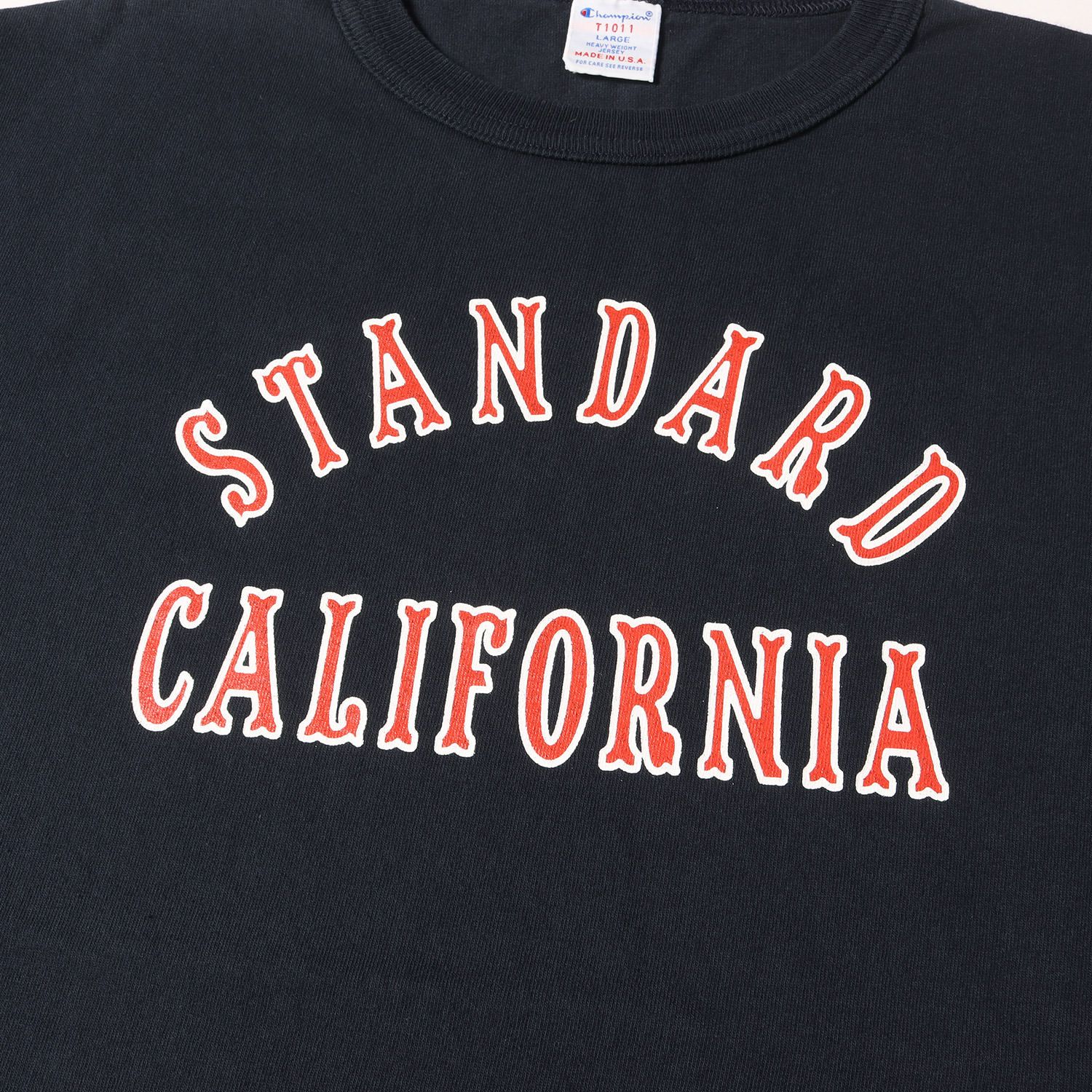 STANDARD CALIFORNIA スタンダードカリフォルニア Tシャツ ネイビー 紺 