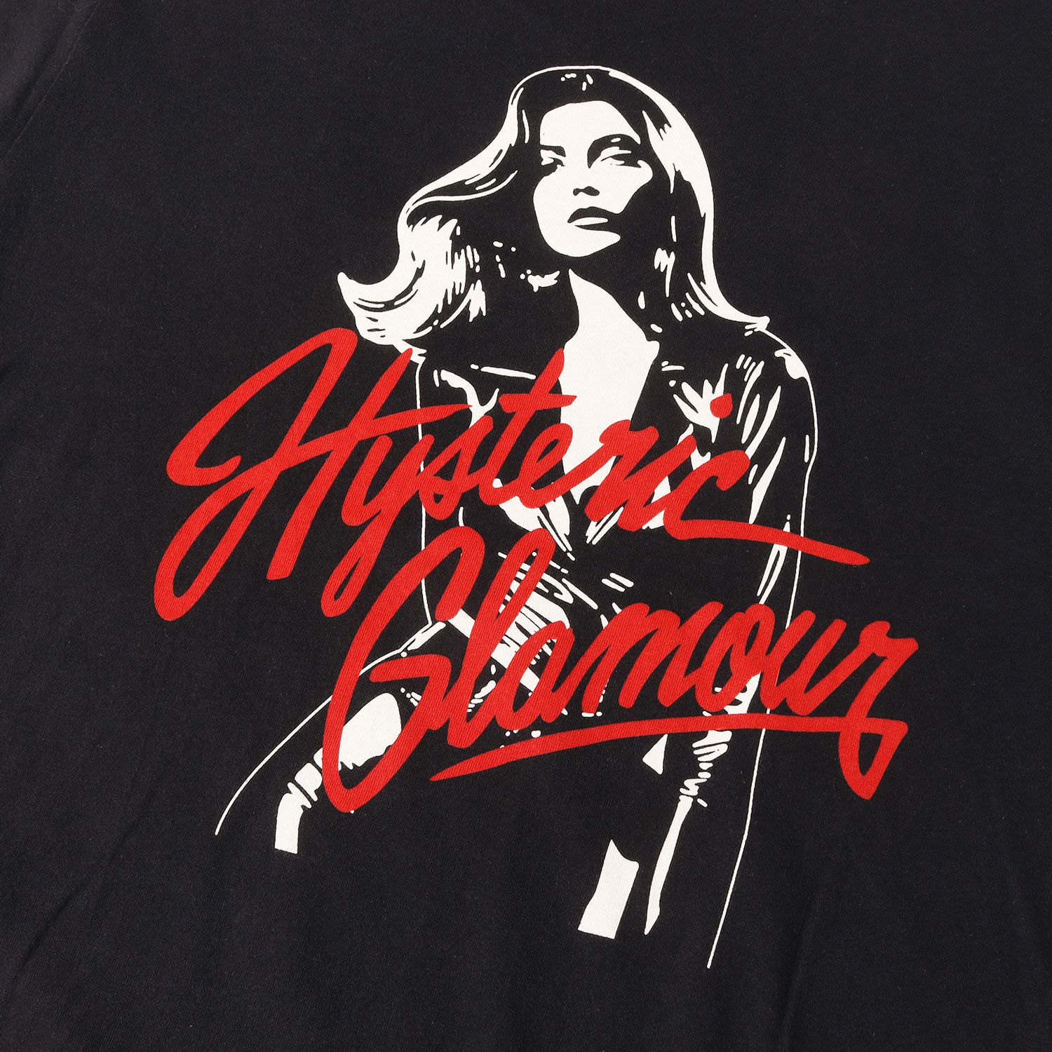 HYSTERIC GLAMOUR ヒステリックグラマー Tシャツ ブラック 黒 サイズ